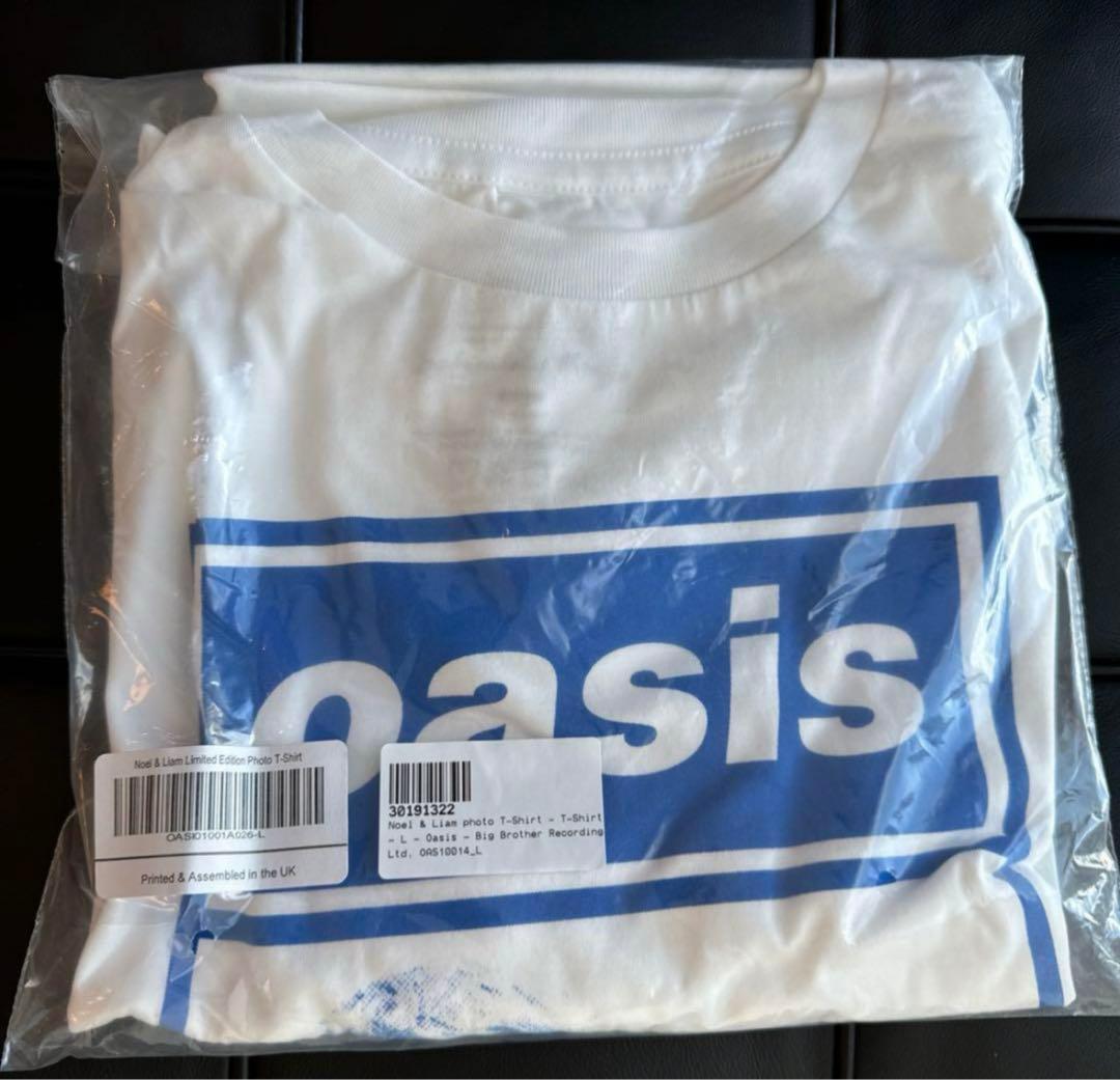 Lサイズ　再結成直前ゲリラ　新品未開封oasis　72時間限定 販売Tシャツ