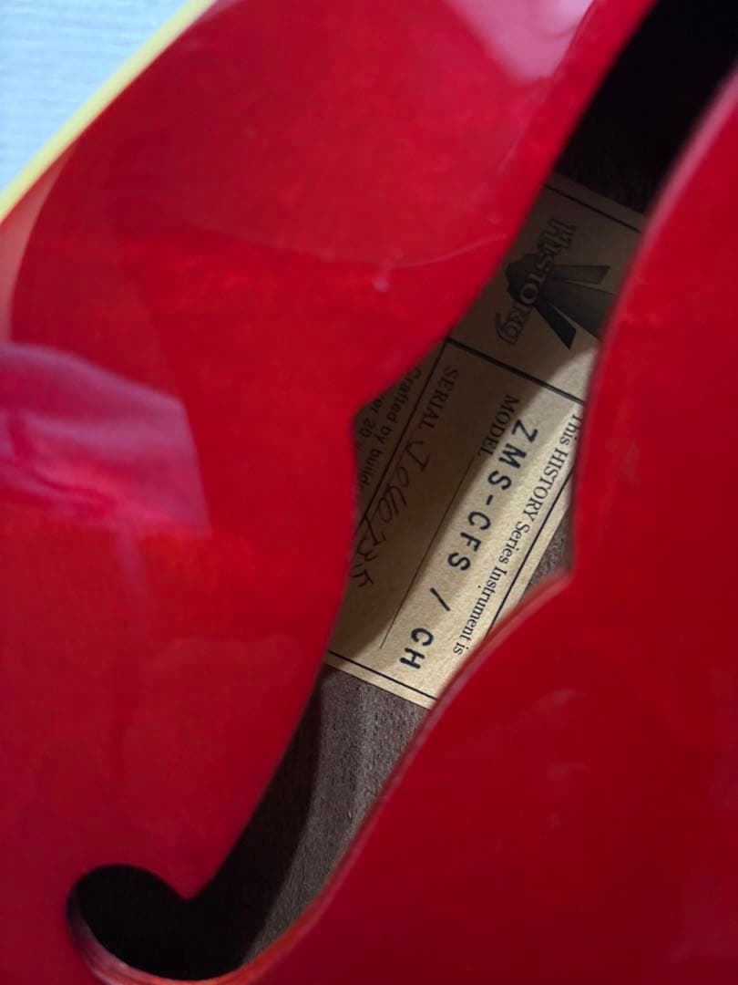 HISTORY セミアコZMS-CFS/CH エレキギター