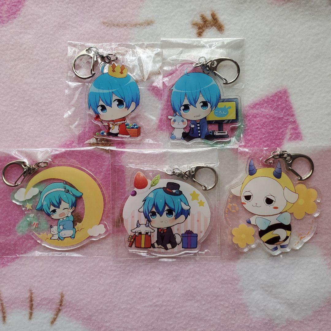 ころんくんアクリルキーホルダー 5個セット