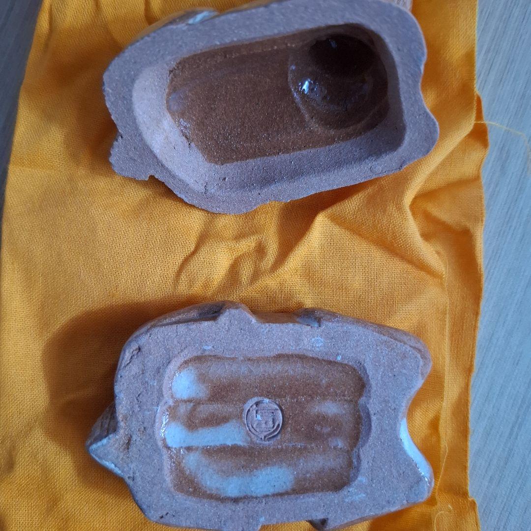 萩焼★馬のお香入れ？４個セット