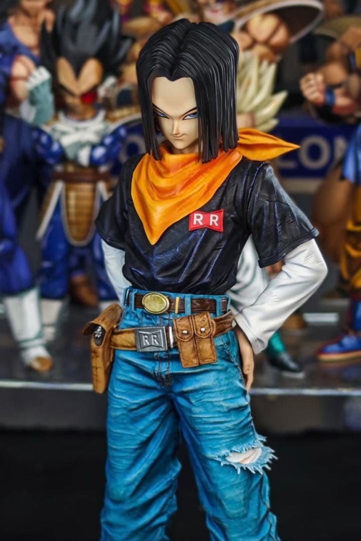 ドラゴンボール 1／6スケール 人造人間17号 フィギュア ガレージキット