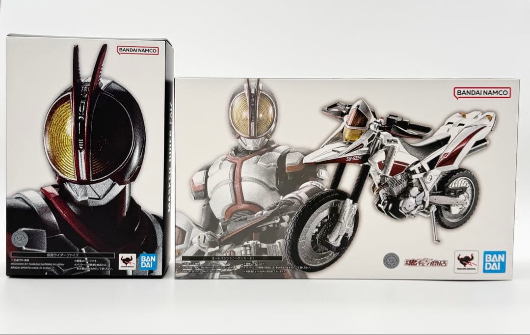 真骨彫仮面ライダーファイズ&S.H.Figuartsオートバジン　セット