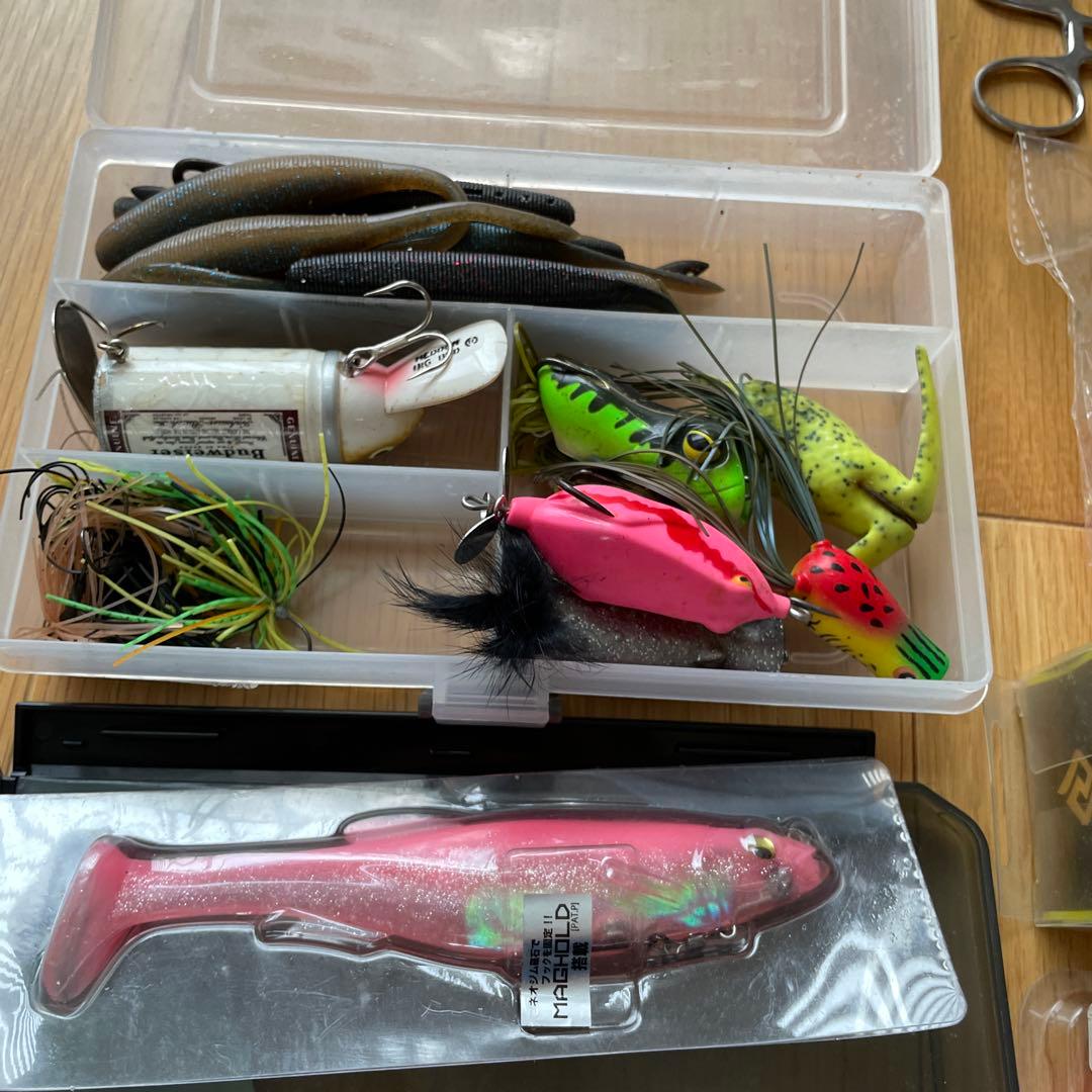 まとめ売りバスルアー フロッグ ワーム フックシンカー類