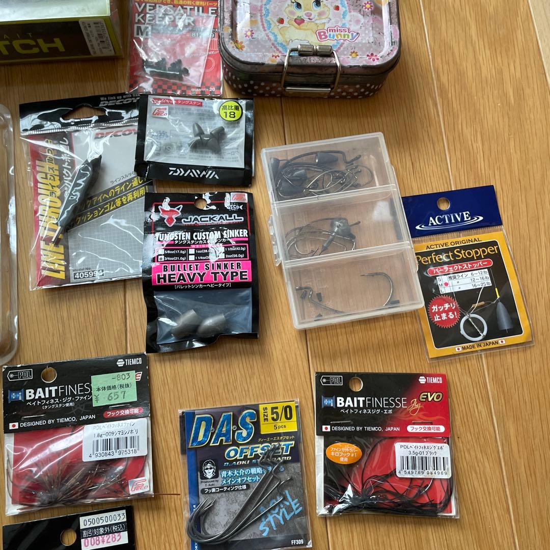 まとめ売りバスルアー フロッグ ワーム フックシンカー類