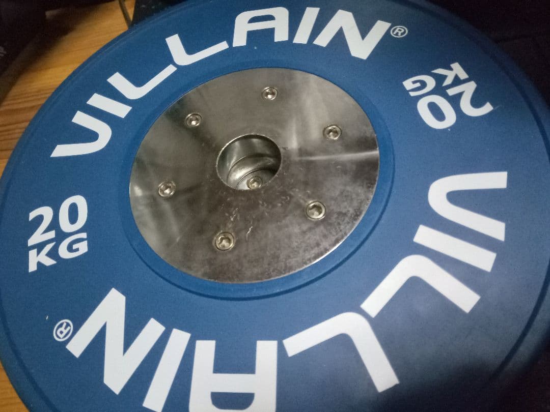 バーベルプレートセット　VILLAIN　MuscleArts　引き取り限定