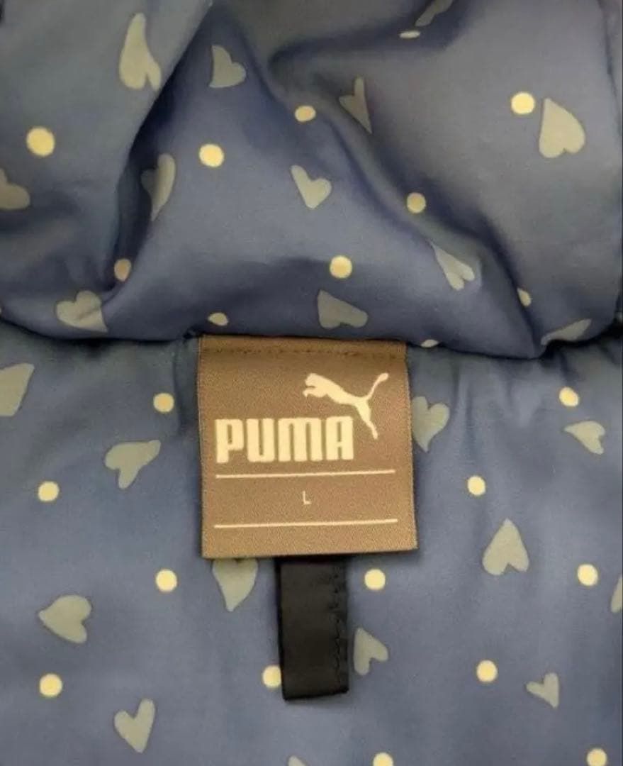 PUMA WIND CELL ロングコート ネイビー L