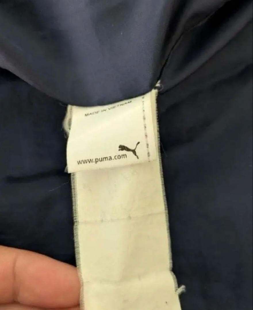 PUMA WIND CELL ロングコート ネイビー L