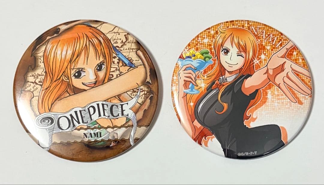 ワンピース ナミ バースデー 缶バッジ カバーなし コレクション缶バッジ