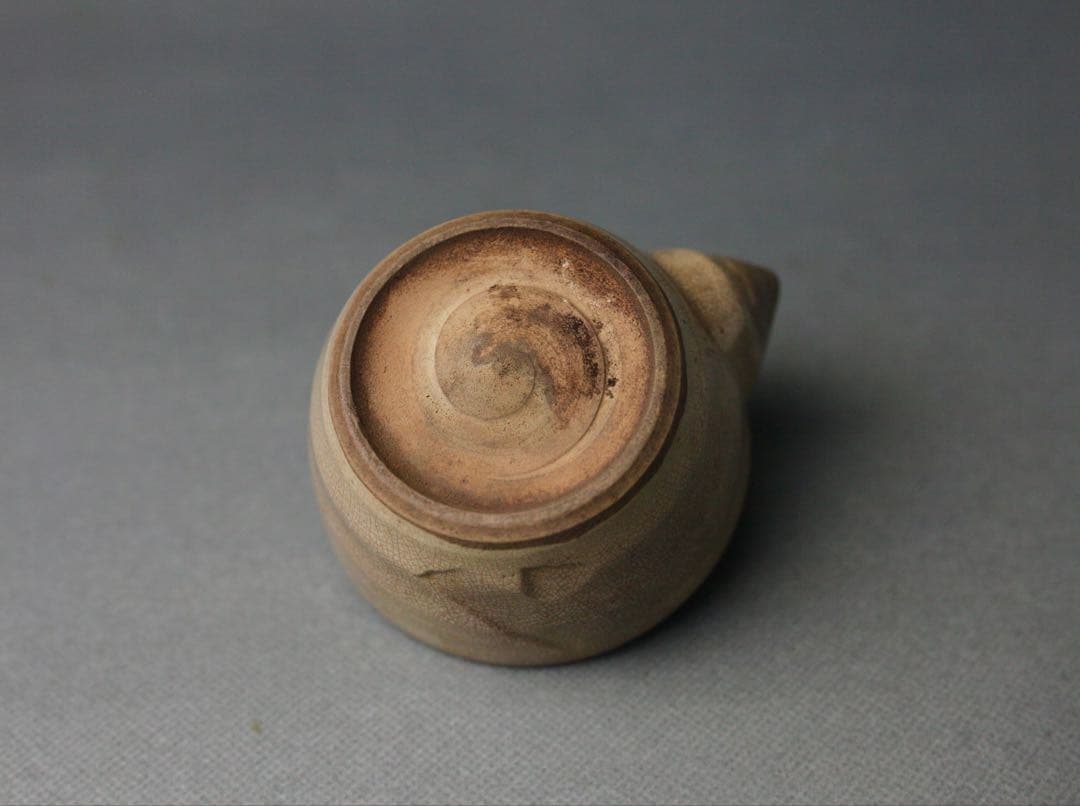 十世 坂高麗左衛門 萩焼 唐口 急須 宝瓶 共箱 茶器