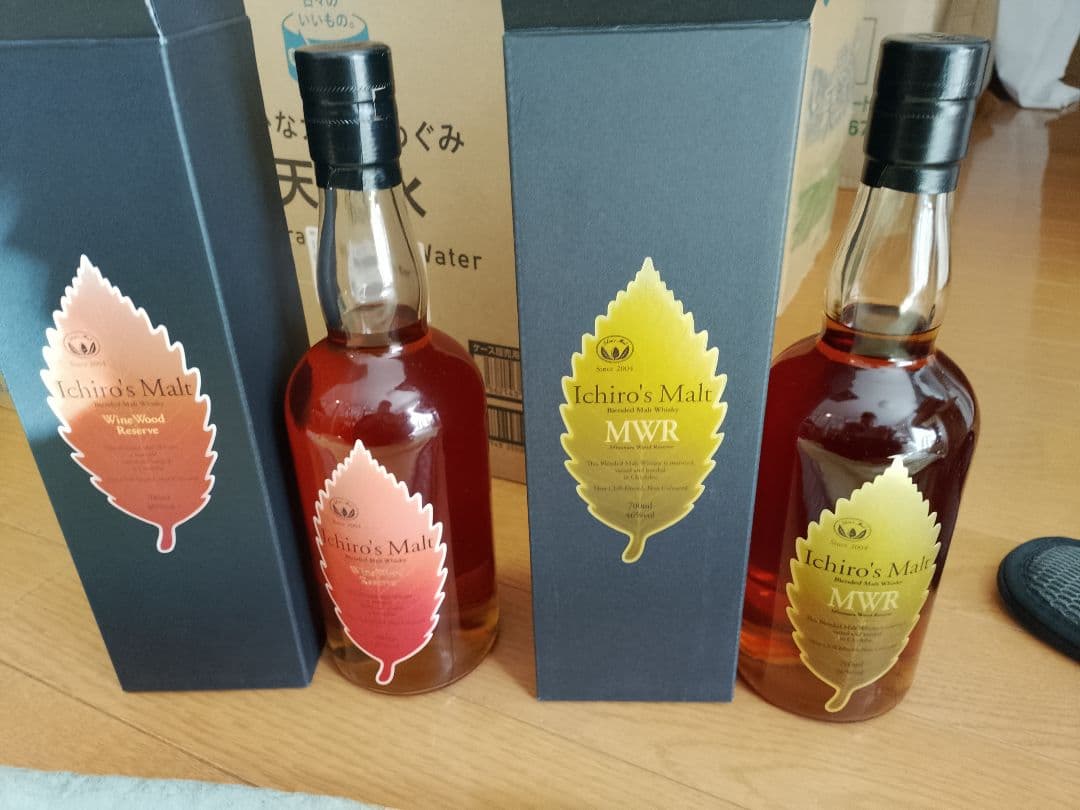 イチローズモルト　ワインウッドリザーブ&ミズナラウッドリザーブ