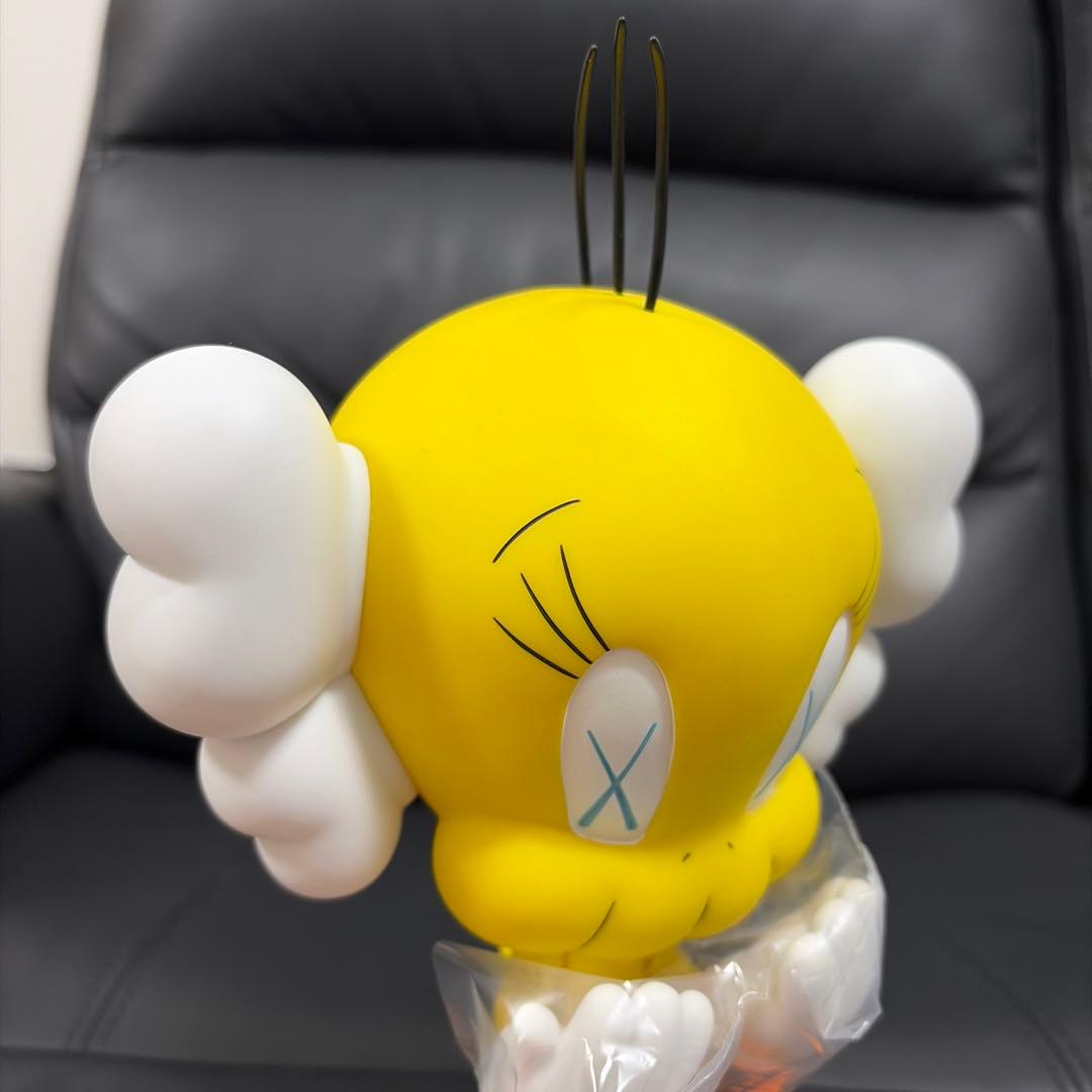 KAWS ORIGINALFAKE トウィティー 黄色 カウズ メディコムトイ
