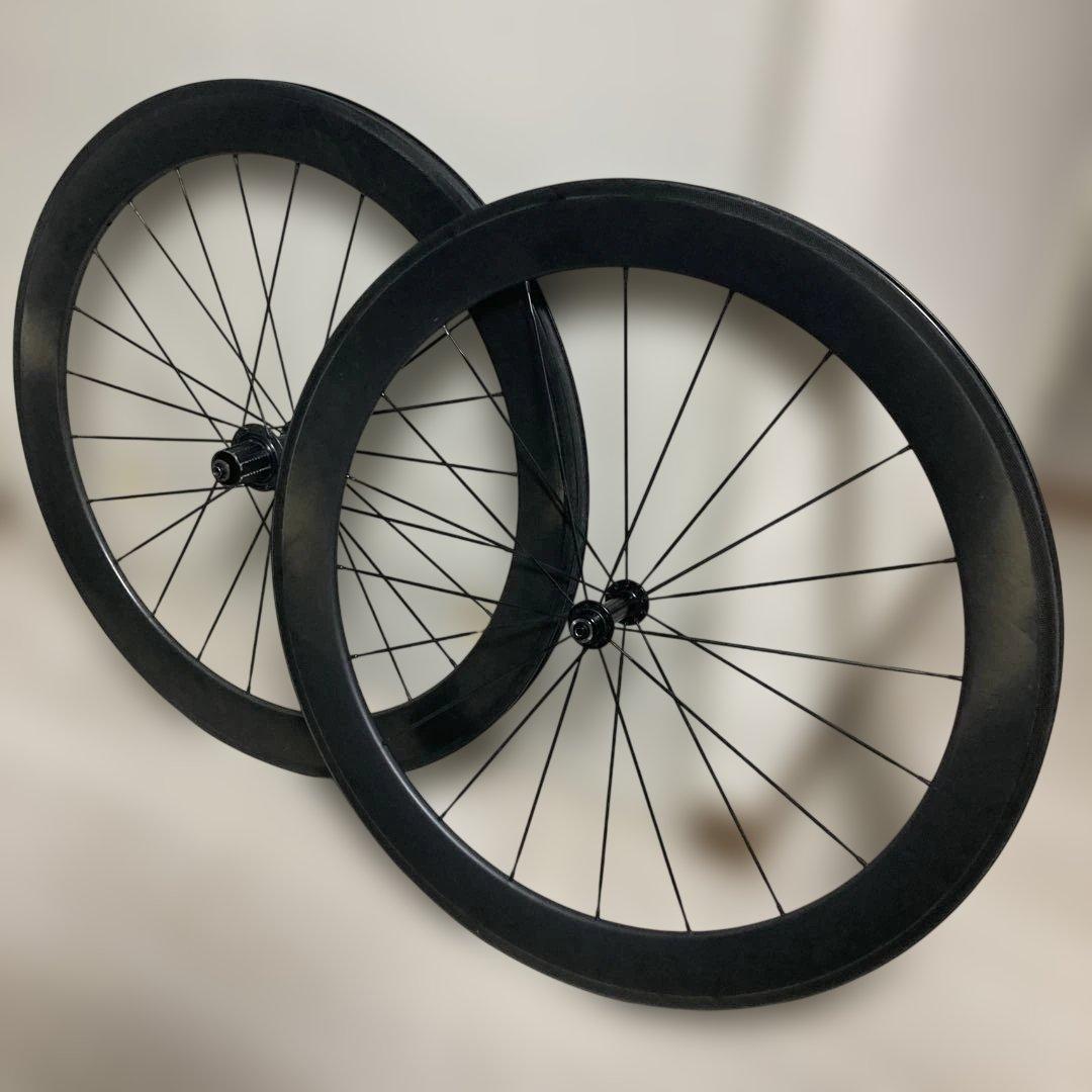 スーパーチーム　カーボンホイール　60mm 11s