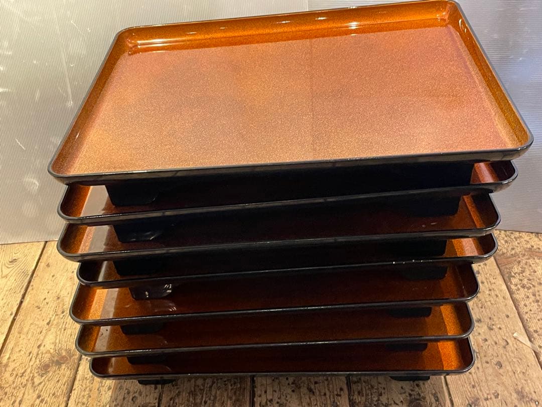 お膳台　年代物　10点　脚付　おまとめ　工芸品　御膳台　お盆　和風