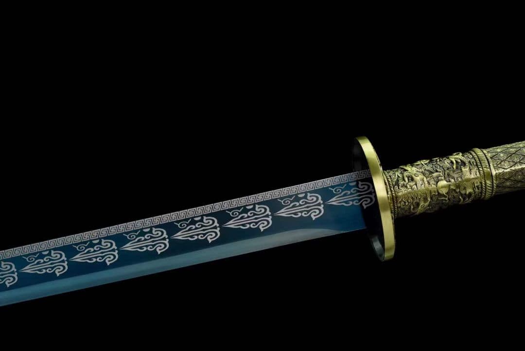 『青龍康熙刀』古兵器   武具　刀装具　日本刀　模造刀   居合刀