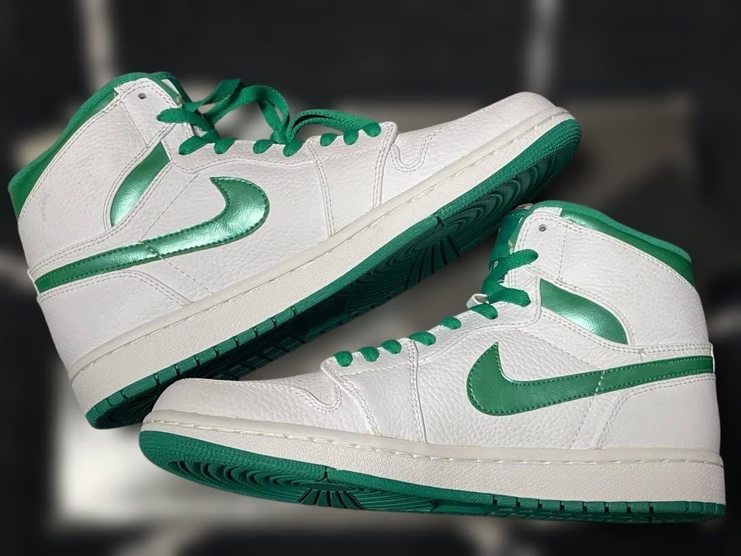 Nike Air Jordan 1 ホワイト/グリーン