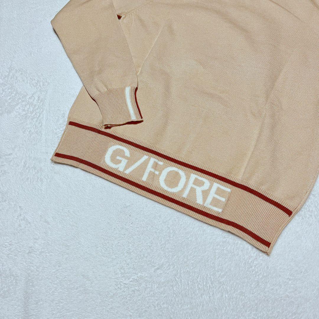 新品　G/FORE　ジーフォア　ゴルフ　セーター　ベージュ　M　レディース