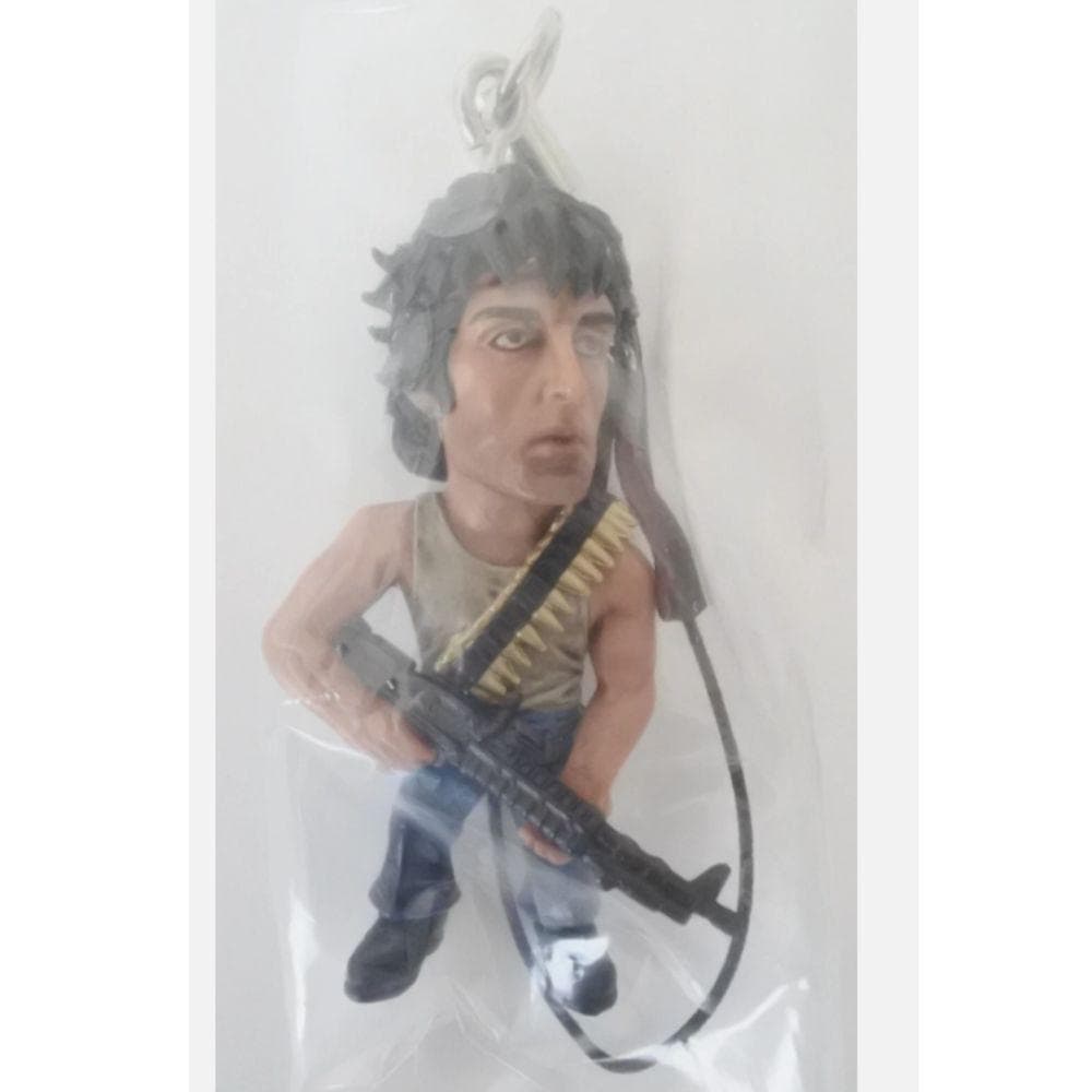 希少 ランボー フィギュアストラップ 6個セット シルヴェスター・スタローン