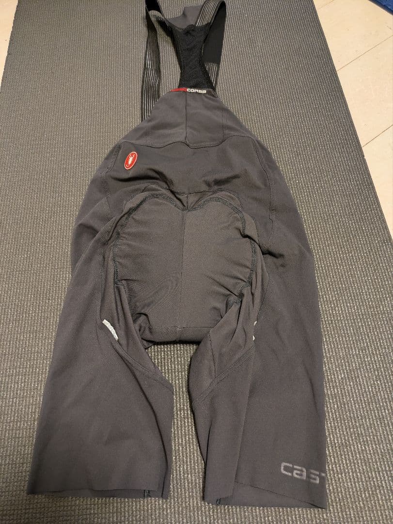 カステリFREEAERO RC BIBSHORT ダークグレーXLサイズ