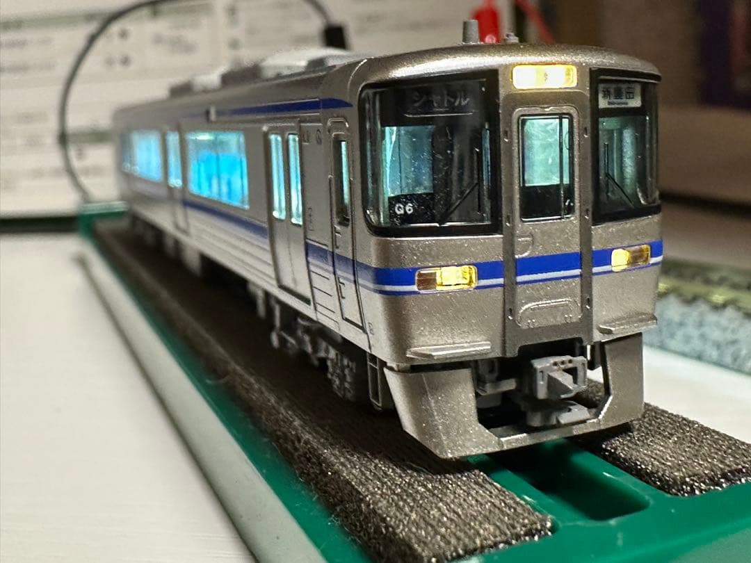 KATO 10-492 1168 愛知環状鉄道 2000系 緑 青帯 室内灯付