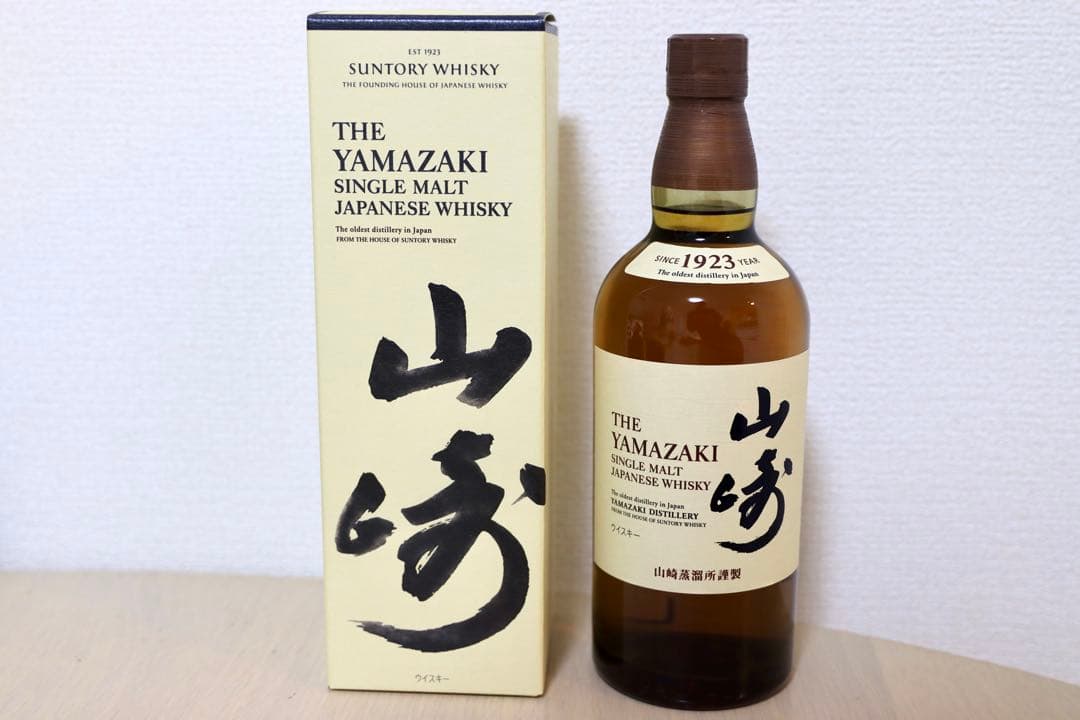 【新品・箱付き】サントリー シングルモルト ウイスキー 山崎 700ml