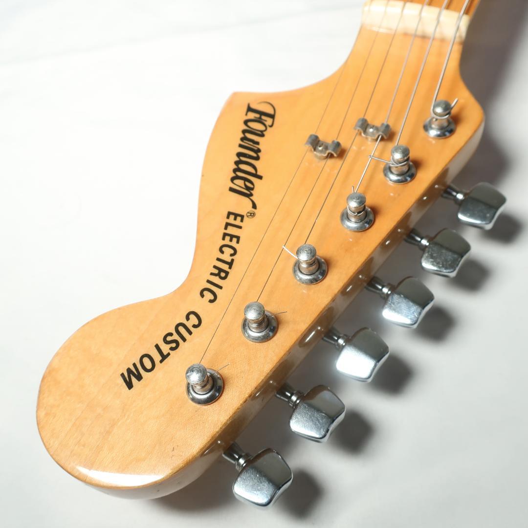 Founder ELECTRIC CUSTOM ストラトタイプ エレキ 弦交換済