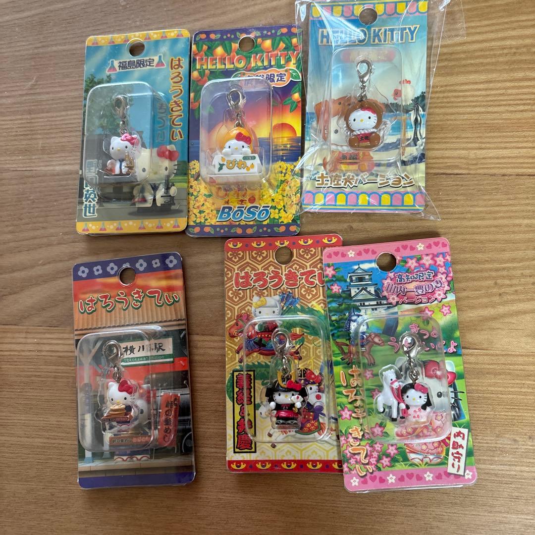 激レアあり！未使用未開封❣️ご当地キティ ストラップFMまとめ売り