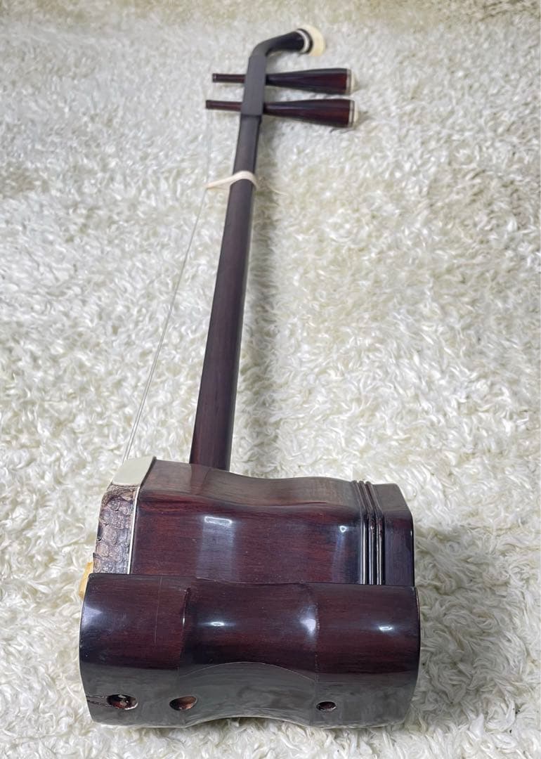 中国 弦楽器 二胡　林生　ハードケース付き