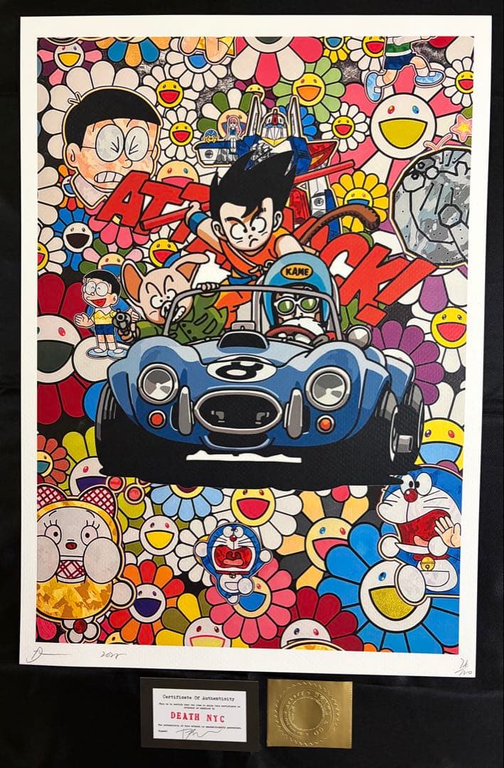 世界限定100枚 DEATH NYC アート ポスター db02