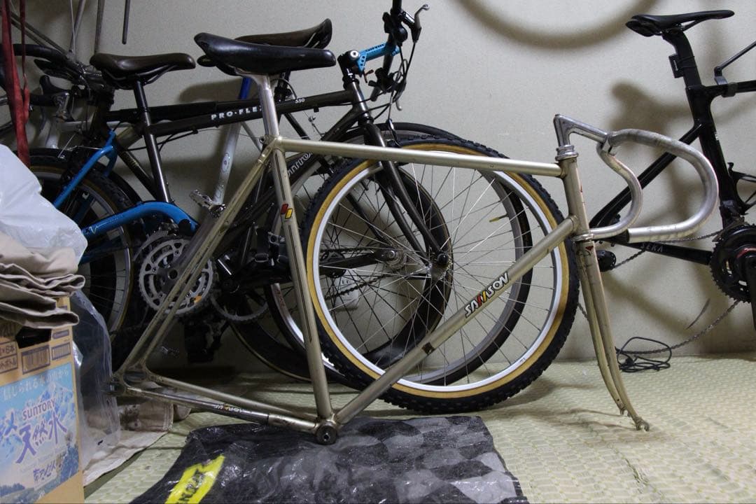 希少！　サムソン　samson フレーム　ピスト　njs 競輪　おまけパーツ有