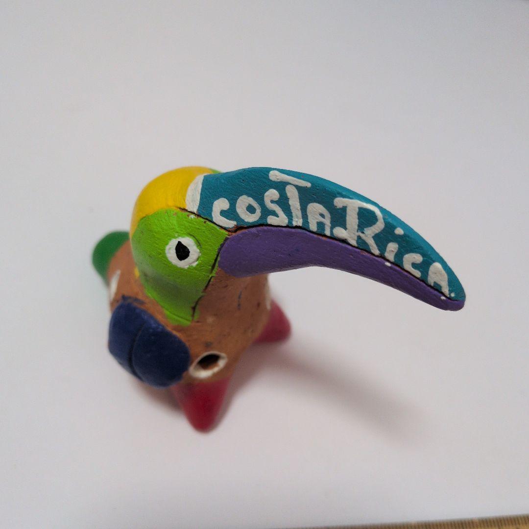 カラフル トゥカン 陶器製 郷土玩具　コスタリカ　笛？