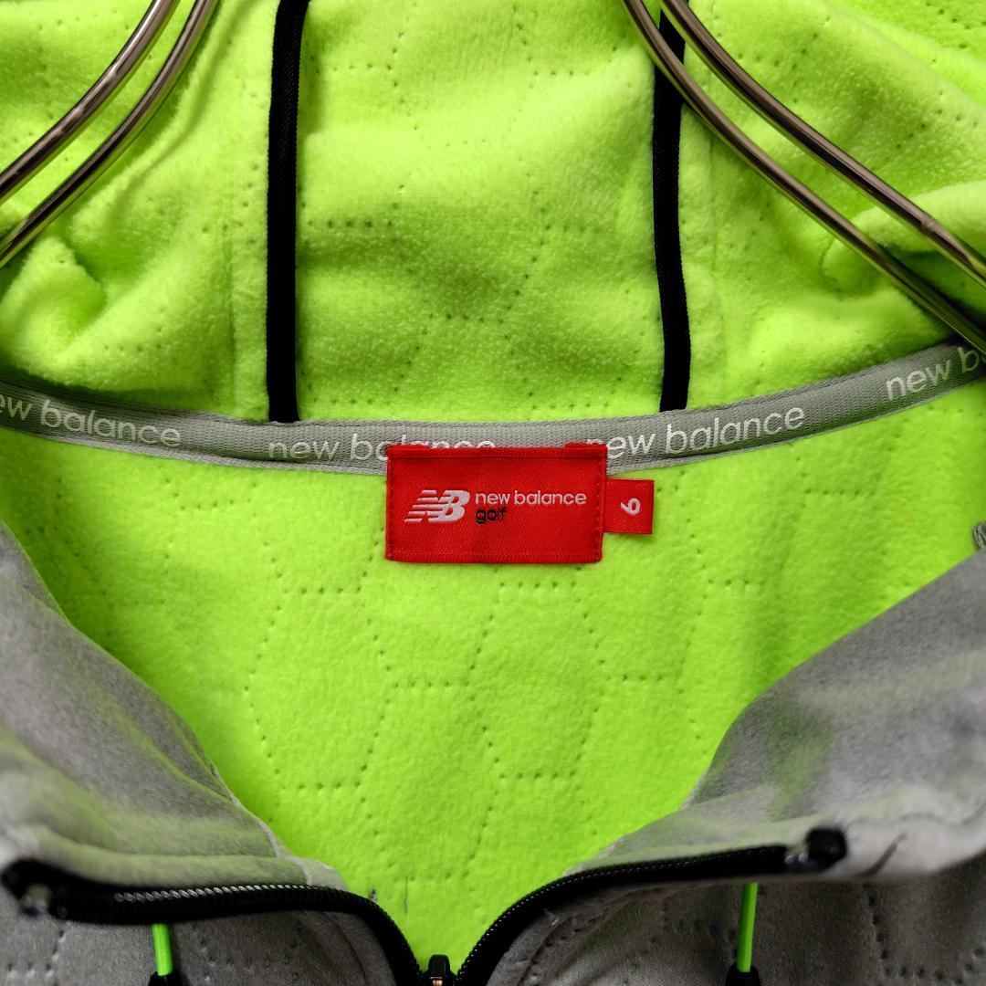 美品　New Balance　キルトジャケット　フルジップ　ハニカム　ゴルフ