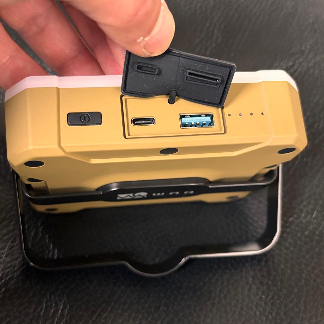 WAQ LED LANTERN2 タン 最大1650lm LED ランタン