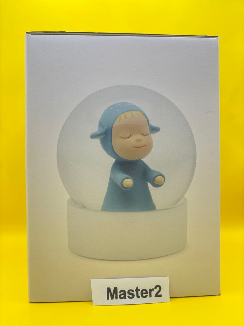 奈良美智スノードーム(青) 『Little Wanderer 』新品