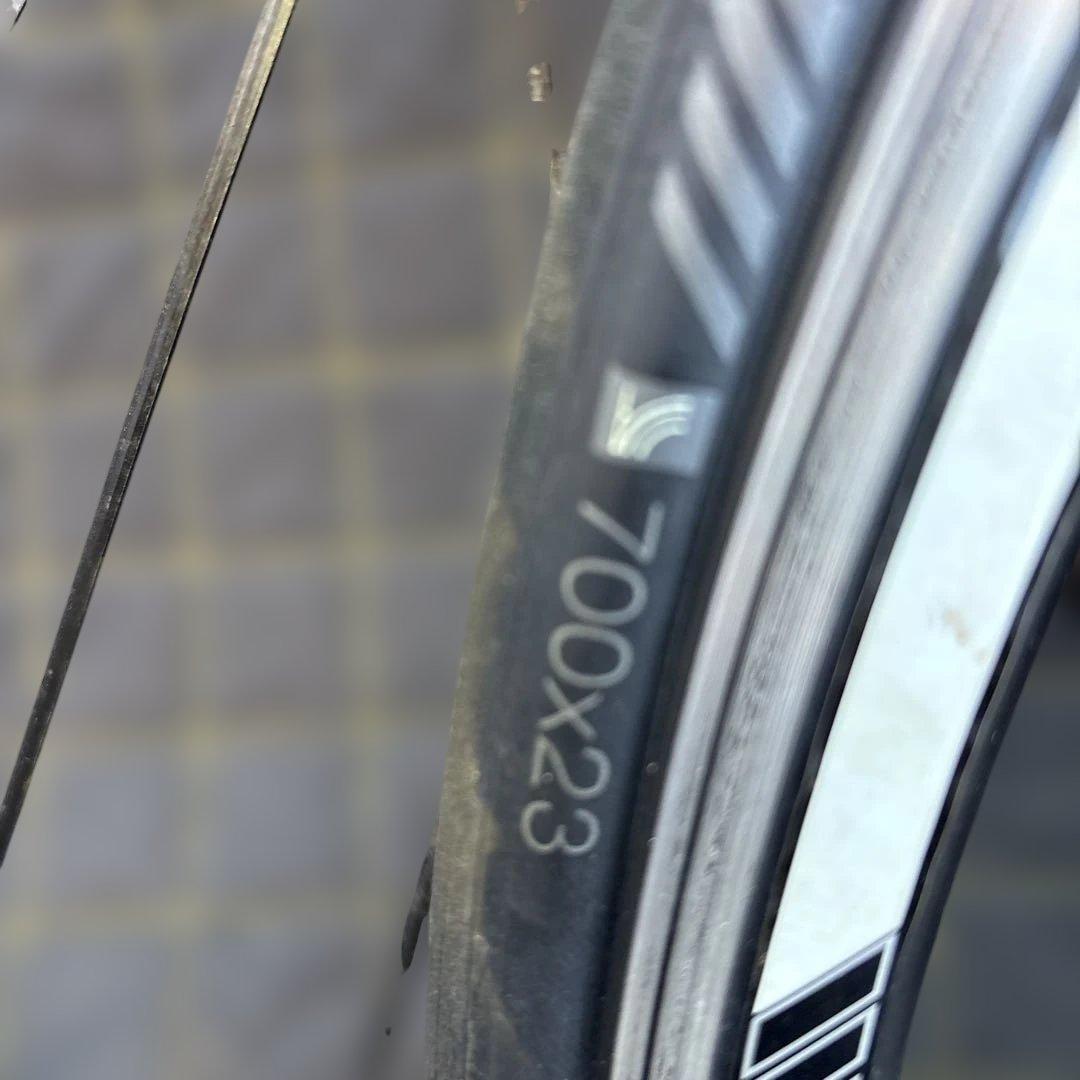 ボントレガー　700C 完組アルミホイール シマノ10速スプロケット付き