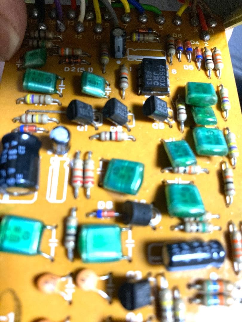 BOSS SD-1 スーパーオーバードライブ 1985年日本製 4558DX