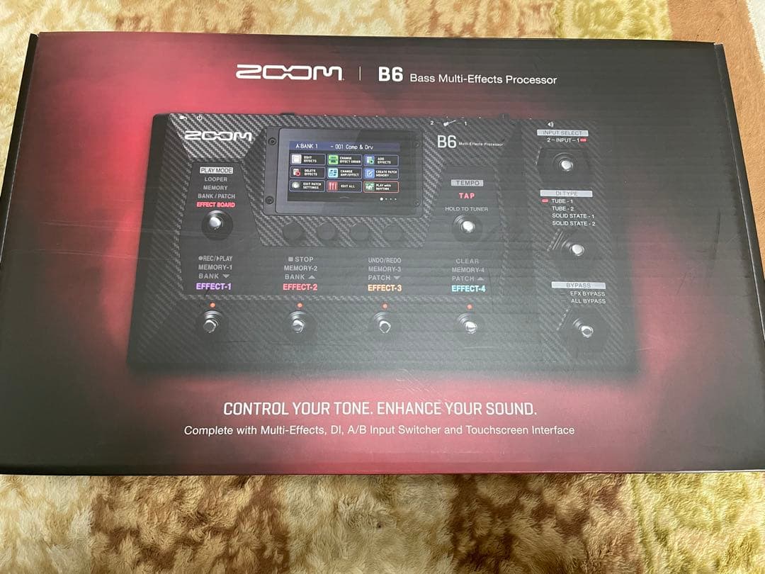 ZOOM B6 ベースマルチエフェクター