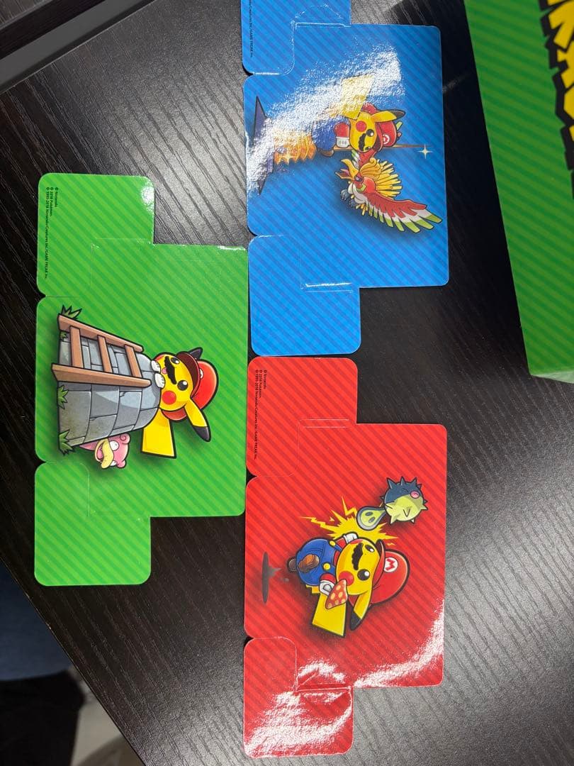 マリオピカチュウ 空き箱 ストレージボックス