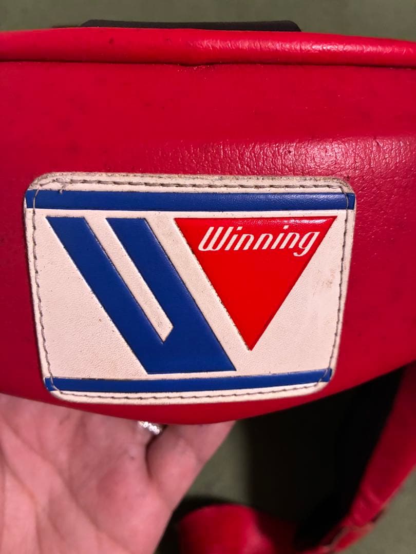 Winning ヘッドギア レッド