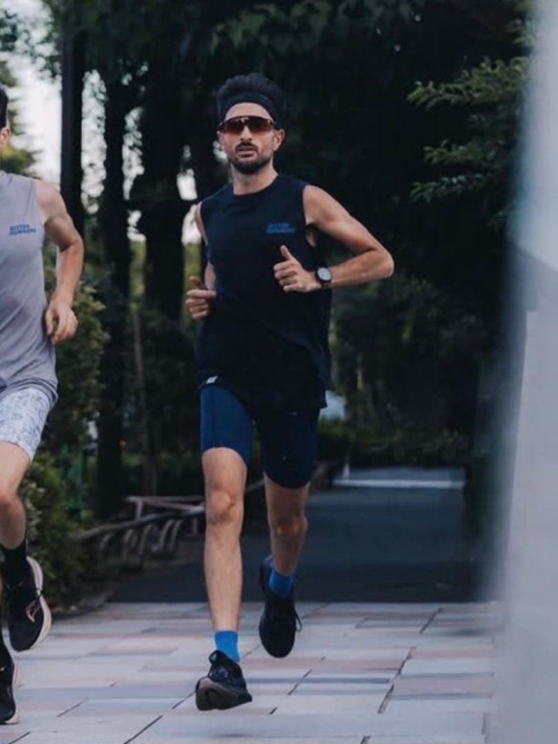 charbon running シャルボン ノースリーブ Tシャツ 23SS M