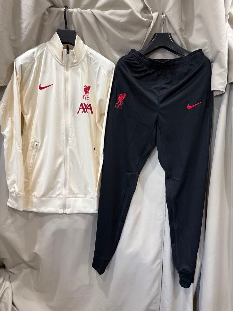 【新品】 リバプールFC トラックスーツ オフホワイト24/25 S