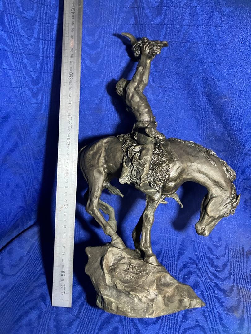 BUCK McCain　ブロンズ像　銅像　西洋彫刻