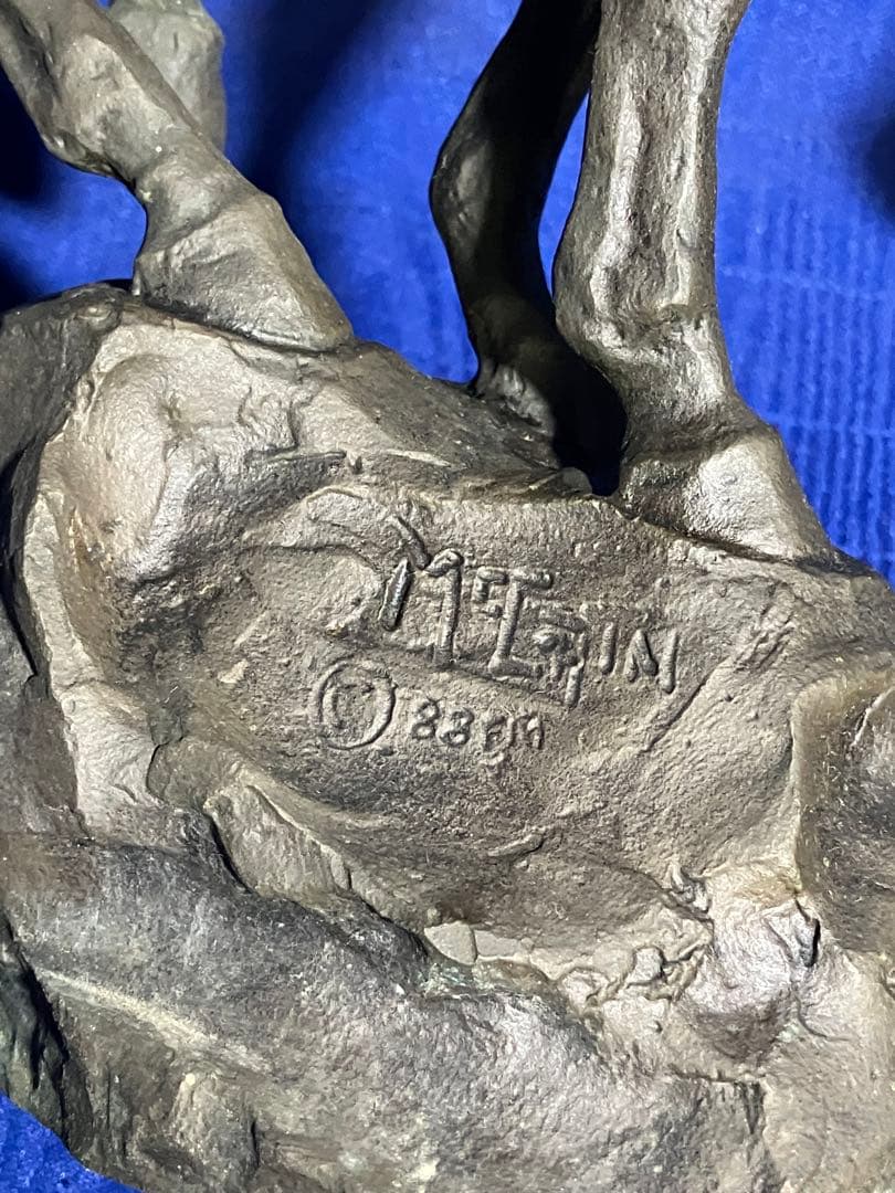 BUCK McCain　ブロンズ像　銅像　西洋彫刻