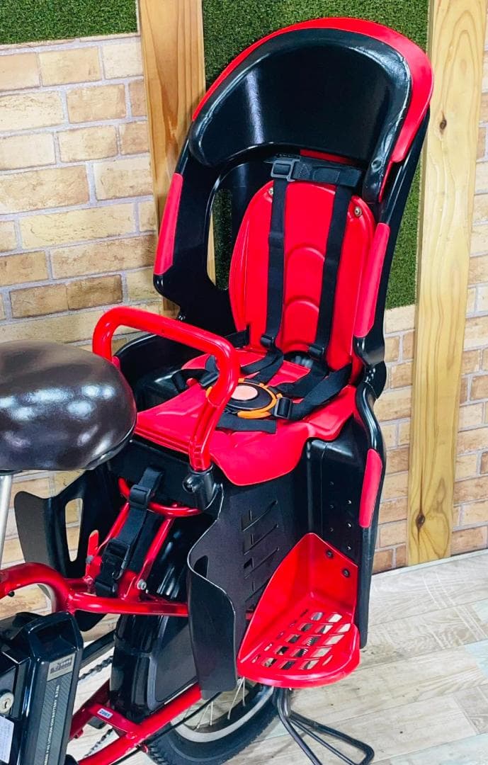 低価格 No１モデル レッド系 ヤマハ 子供乗せ電動アシスト自転車 ZH2861