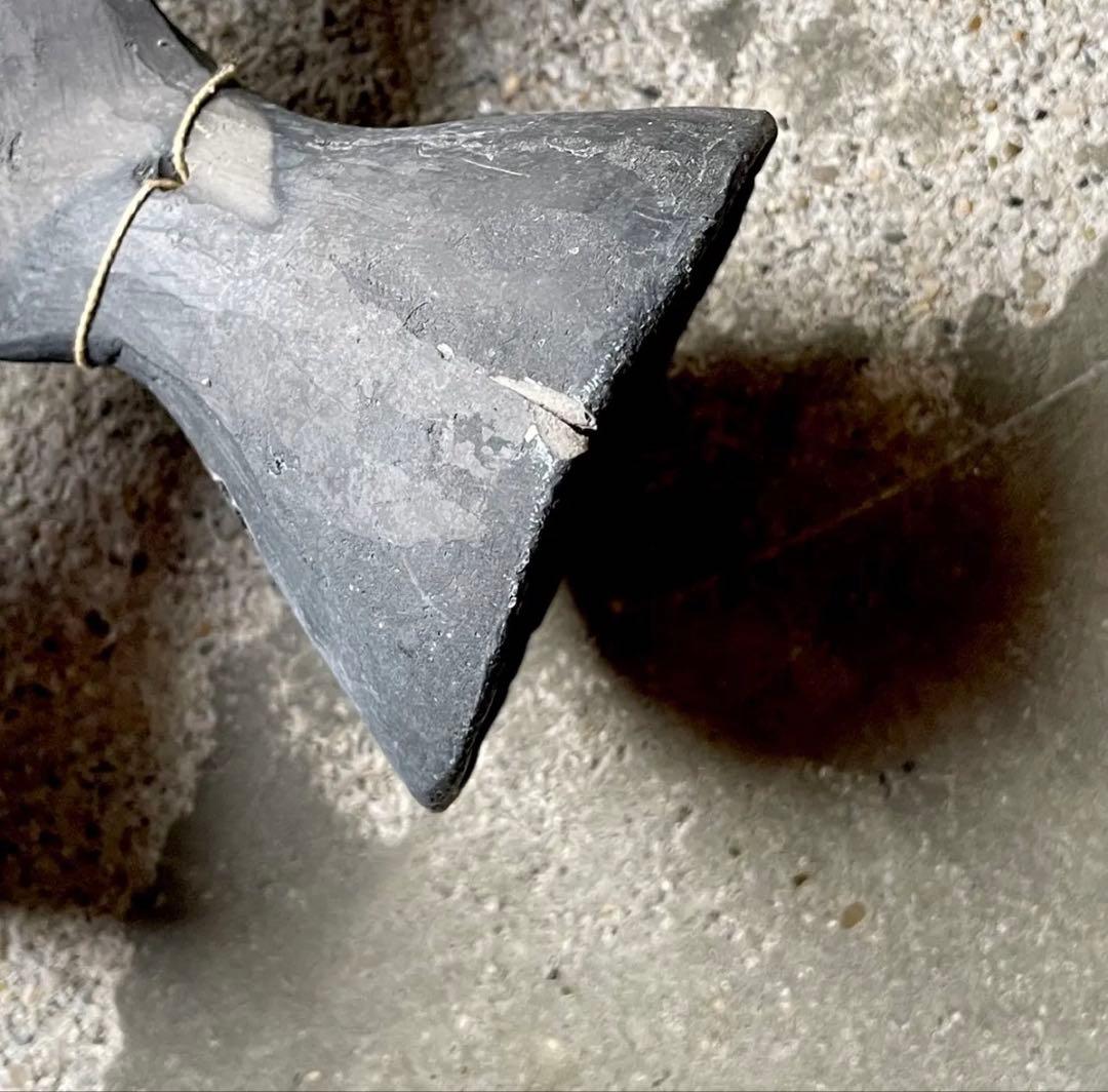 ヴィンテージ オアハカ　イームズミッドセンチュリーオブジェ黒陶ベルメキシコ