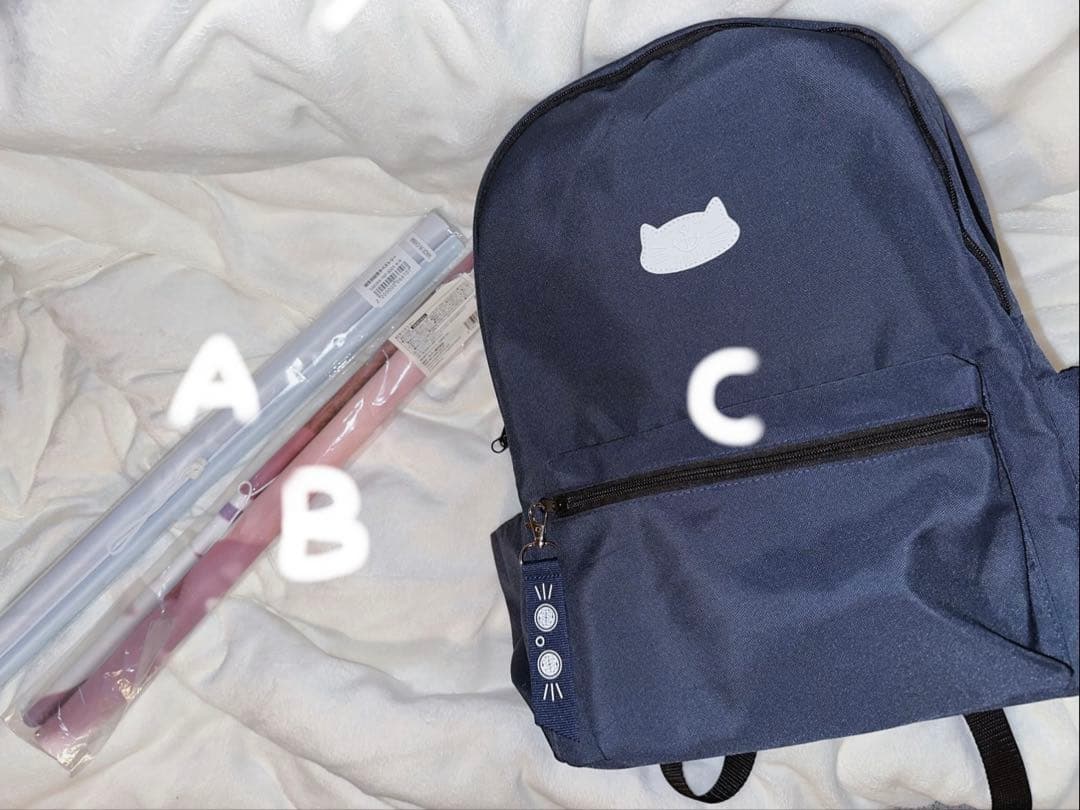 湊あくあ 結城さくな リュック タペストリー