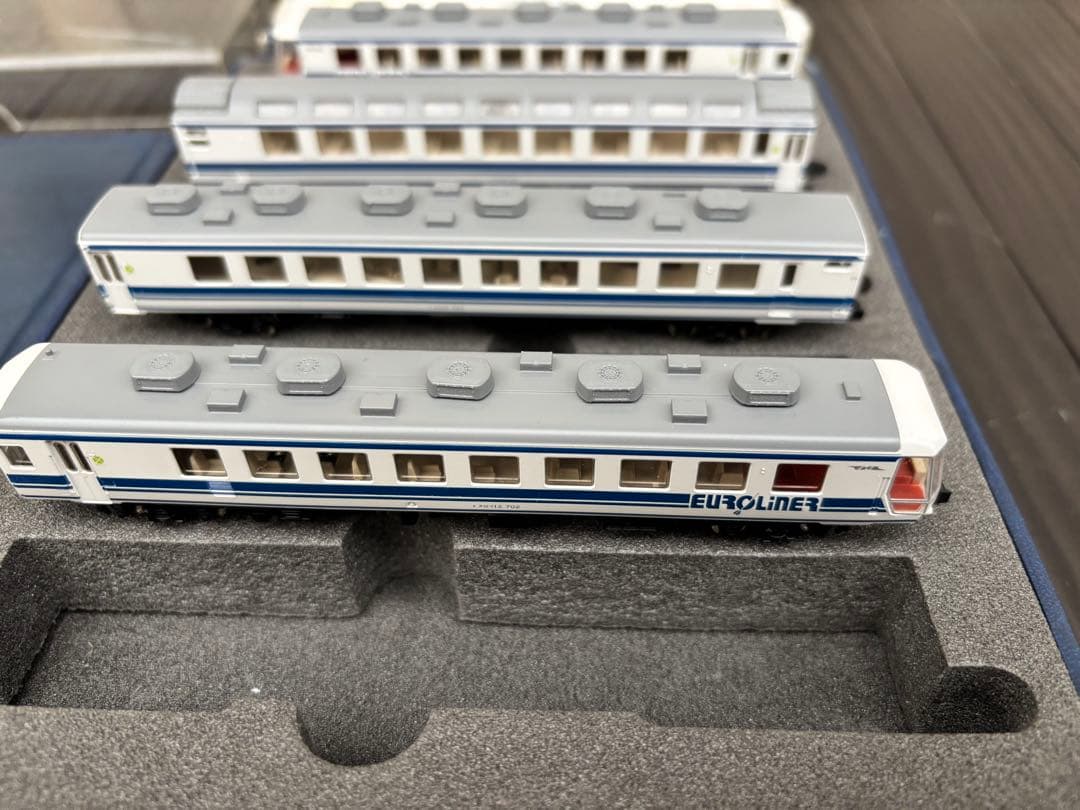 Nゲージ TOMIX ユーロライナー動力車（DD-51)と客車セット