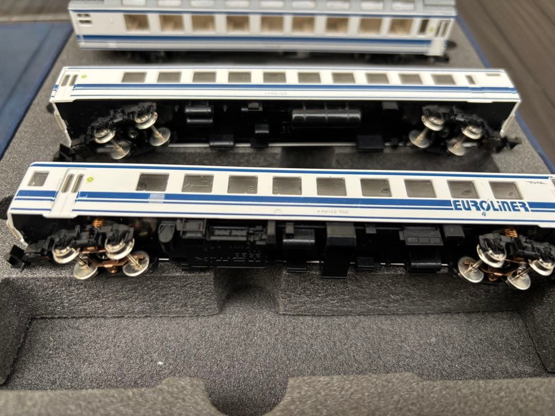 Nゲージ TOMIX ユーロライナー動力車（DD-51)と客車セット