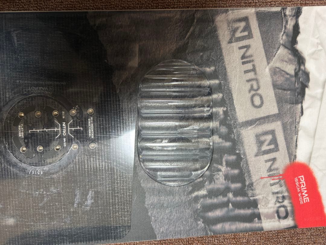 2025 NITRO PRIME RAW 159W 美品！ボードケース付き！