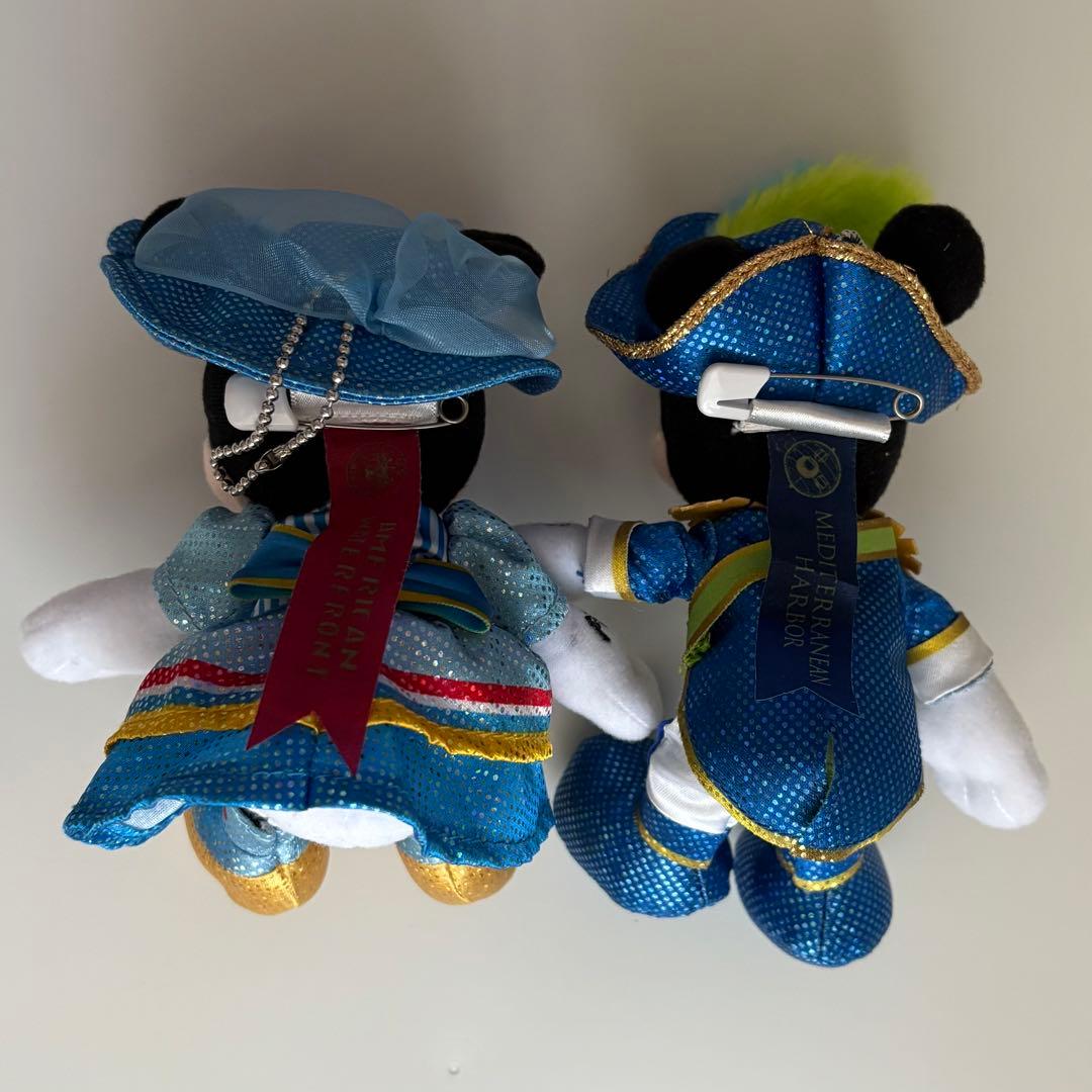 TDS ディズニーシー 20周年 グランドフィナーレ ぬいぐるみバッジセット