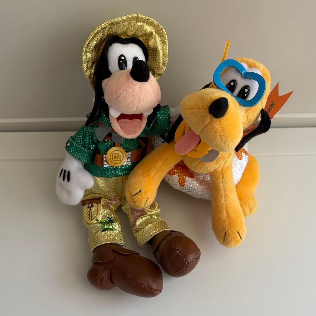 TDS ディズニーシー 20周年 グランドフィナーレ ぬいぐるみバッジセット